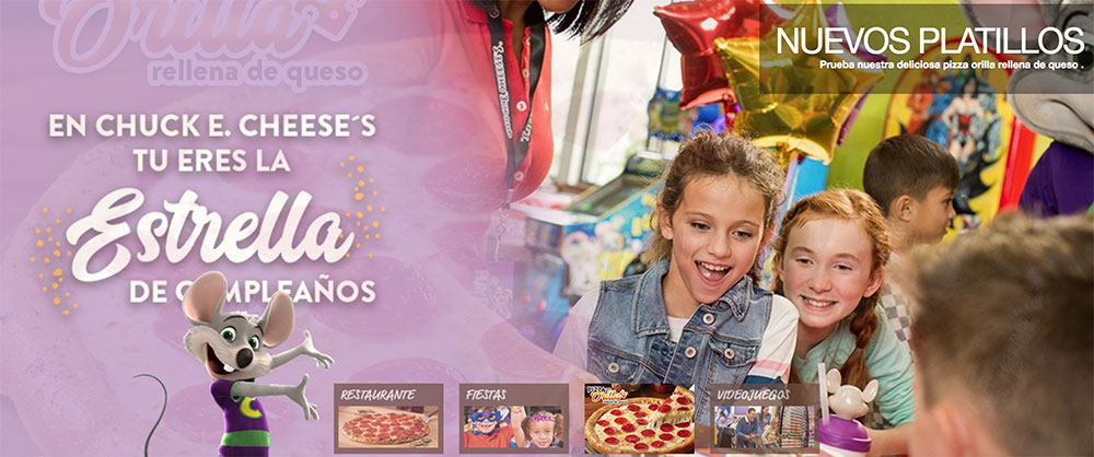 Banner Chuck E. Cheese's