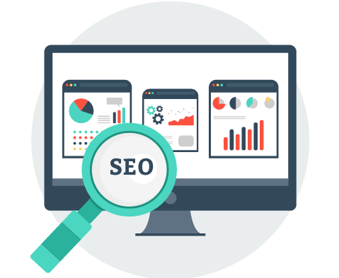 SEO Optimización gráfico