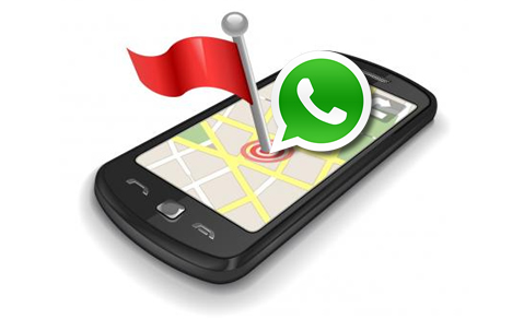 Geolocalización de whatsapp en teléfono