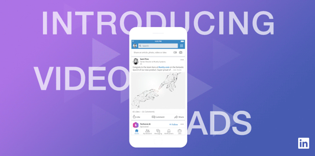 Video ads en Linked In