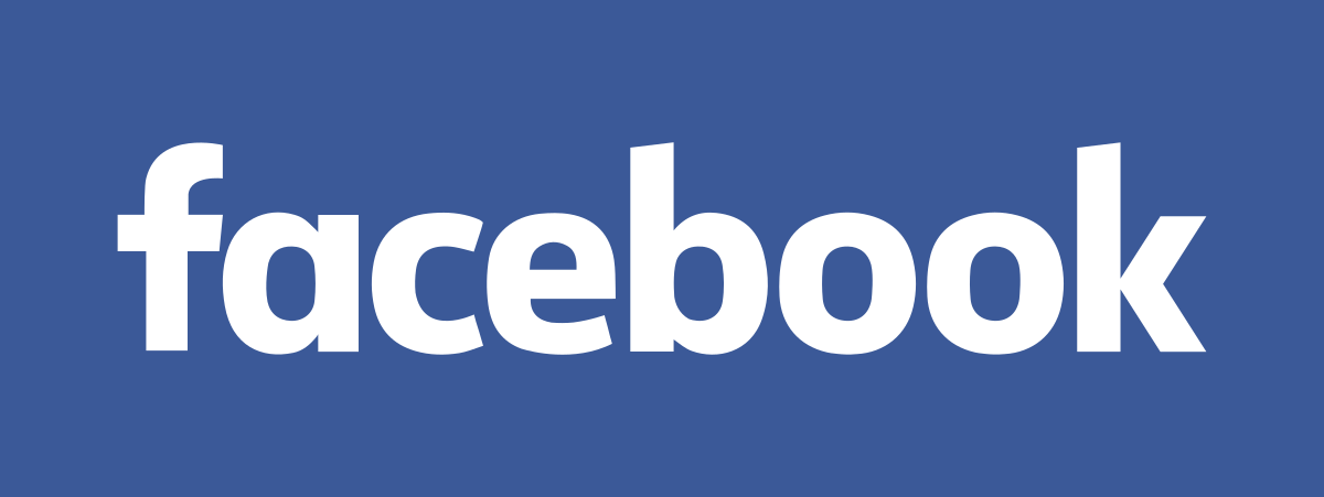 Banner con logotipo de Facebook