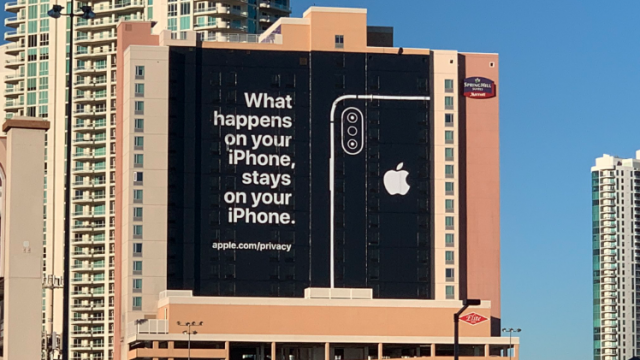 Publicidad Iphone en Las Vegas