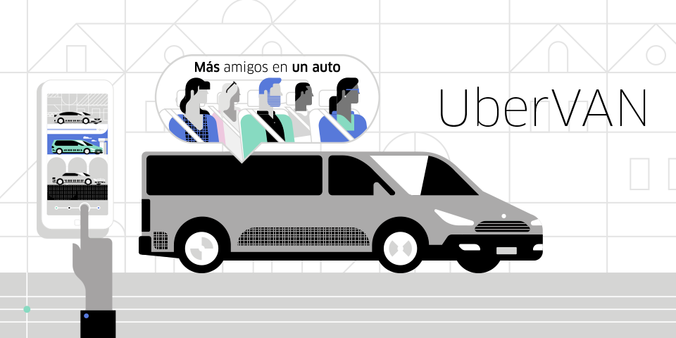 Uber lanza UberVAN en Monterrey