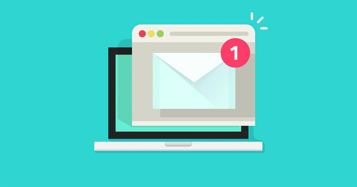 Ilustración de email marketing