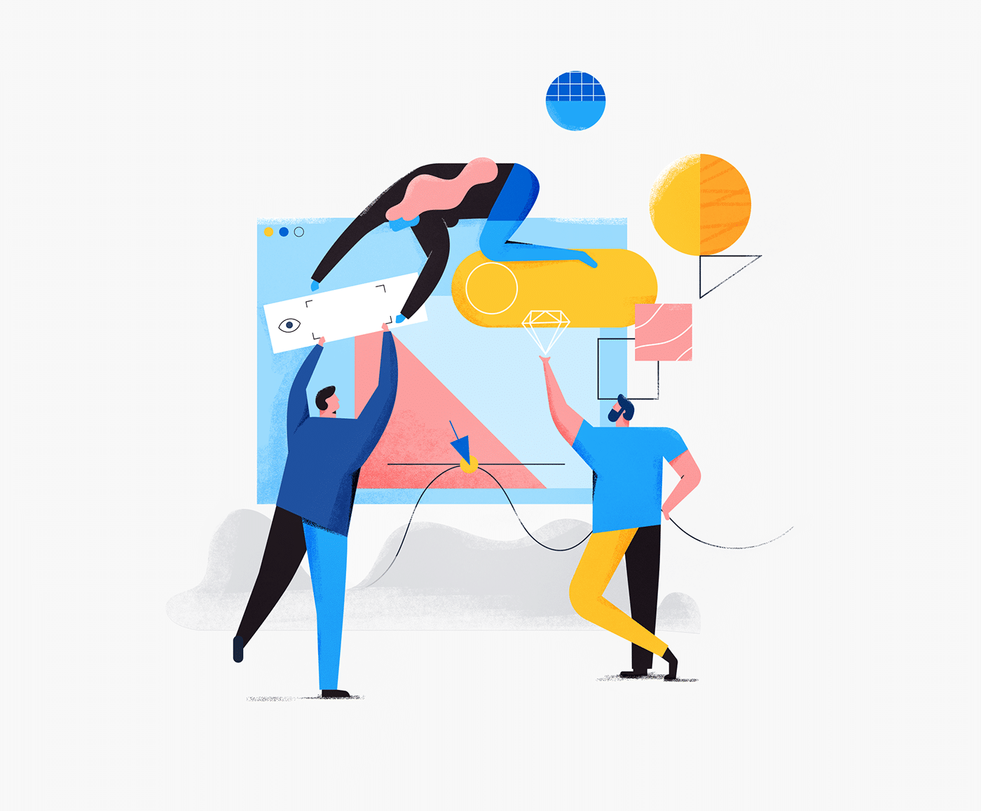 Ilustración de diseño grafico