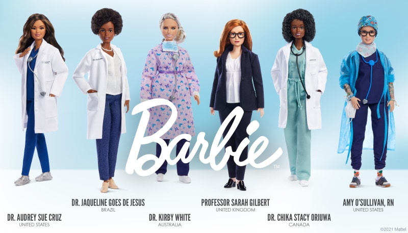 Barbie homenaje mujeres pandemia