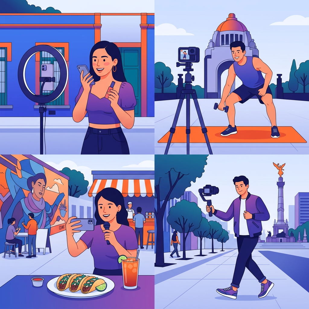 micro influencers México nichos de contenido