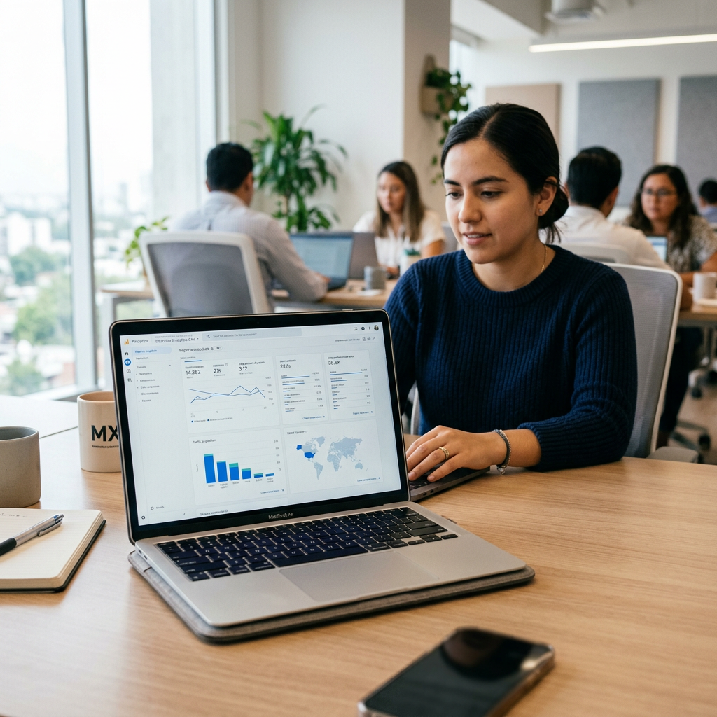 Google Analytics 4 reportes para negocios en México
