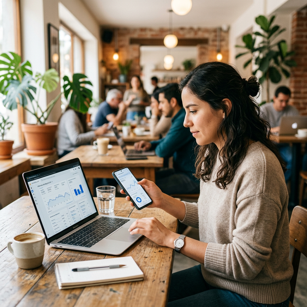 revisar Google Analytics 4 reportes desde celular en México