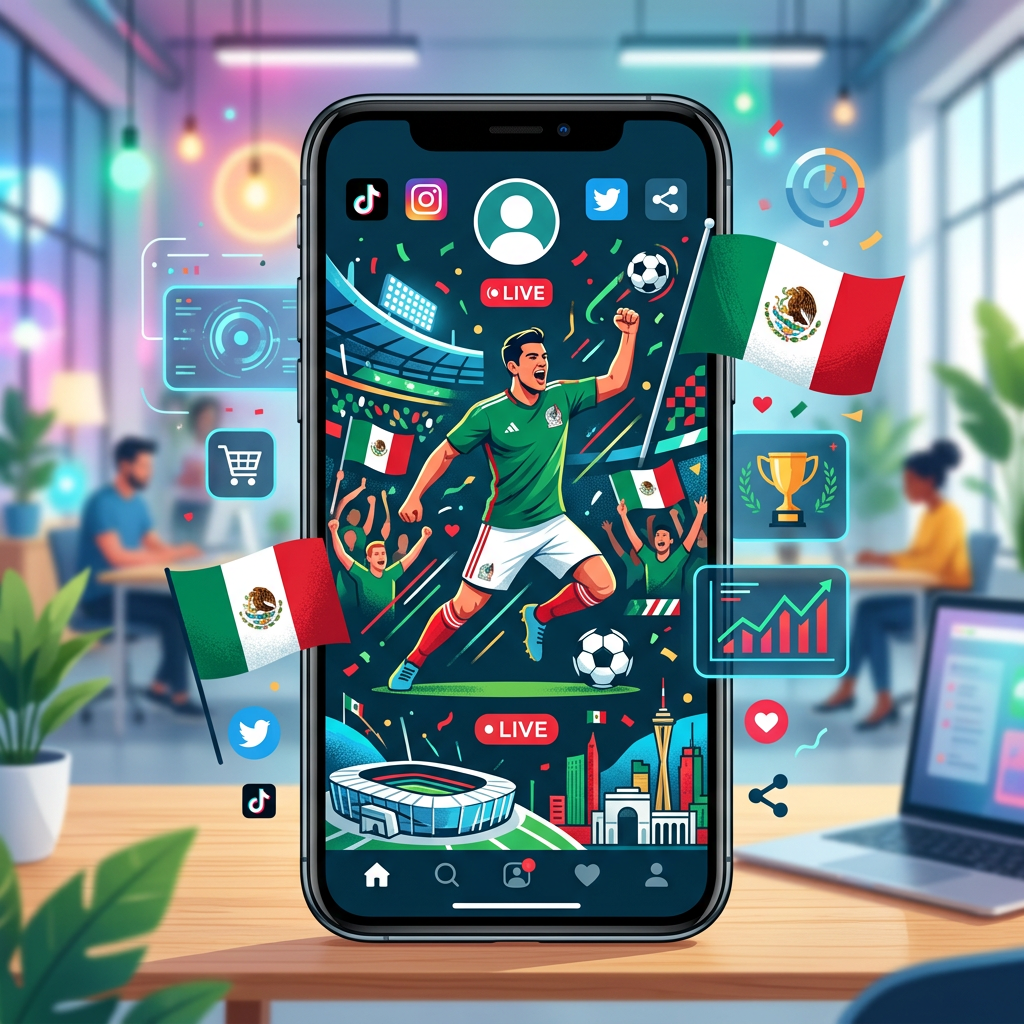 marketing digital Mundial 2026 México anuncios en redes sociales