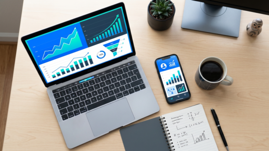 Herramientas para medir ventas en redes sociales México sobre escritorio de marketing digital