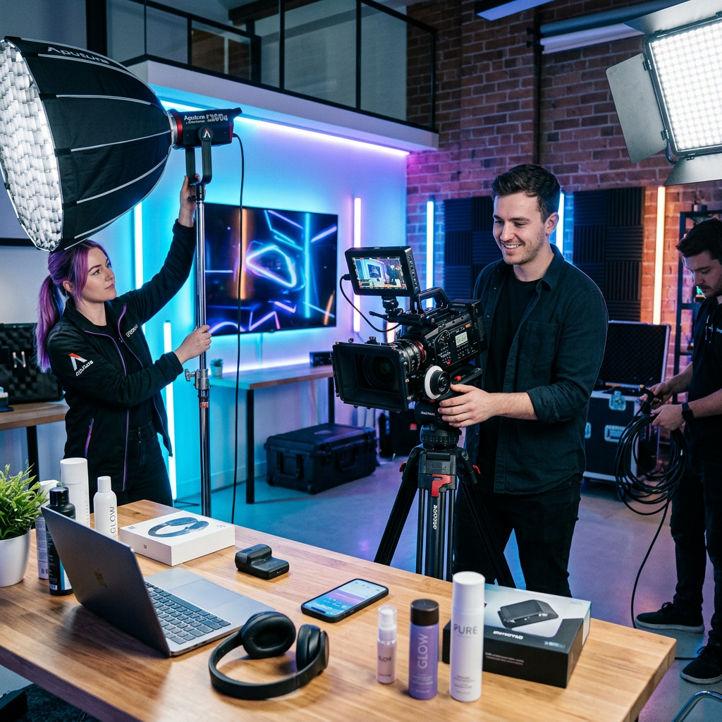 producción de video para live shopping en México