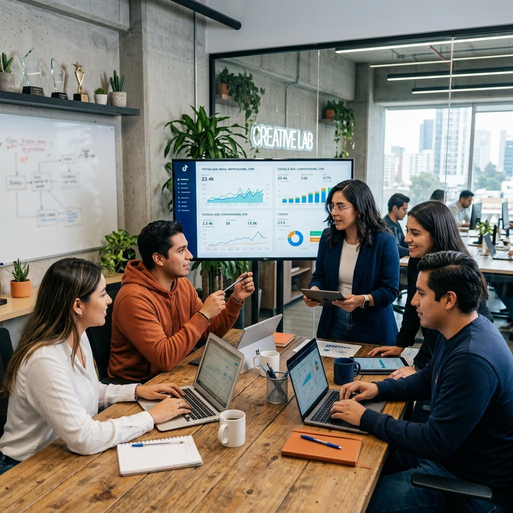 agencia paid media México TikTok Ads Google Ads 2026