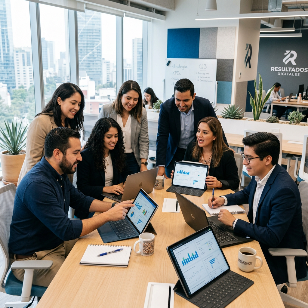 estrategia para medir ventas redes sociales México equipo