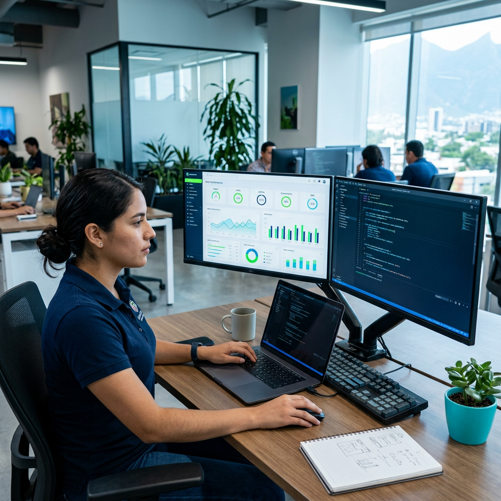 optimización velocidad sitio web para negocios en Monterrey