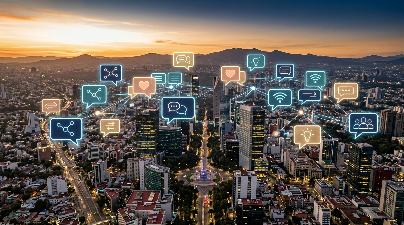 Threads para empresas México: estrategia de redes sociales para marcas mexicanas en plataforma de texto