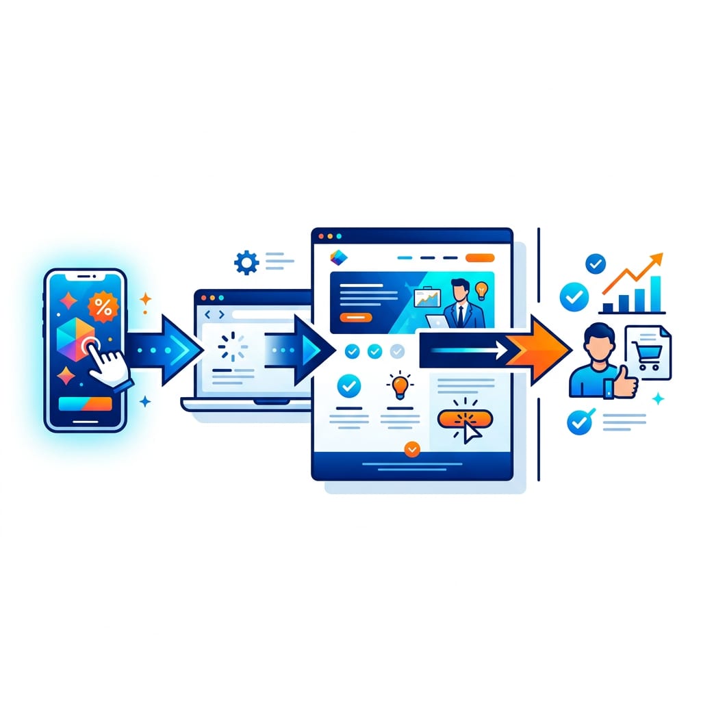 landing page negocio México embudo de conversión publicidad