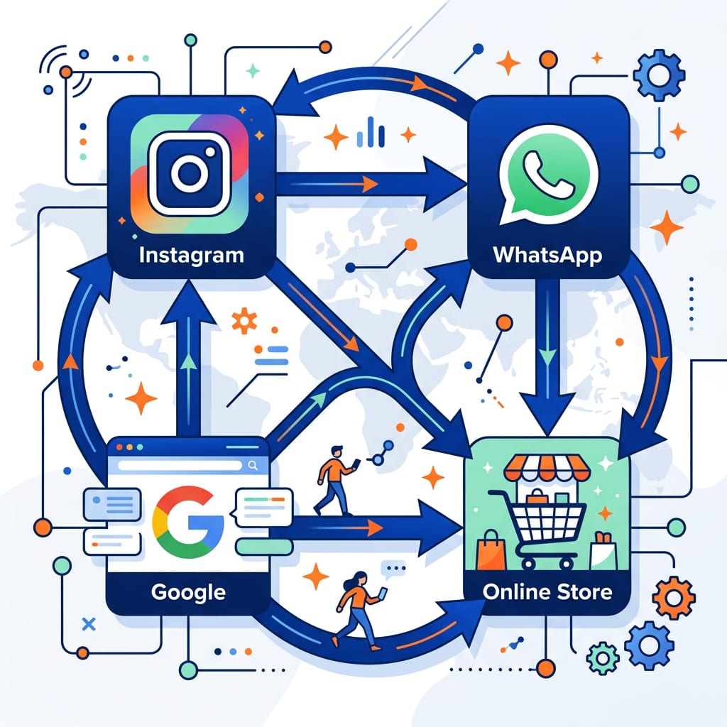 omnicanalidad PyMEs México canales digitales conectados