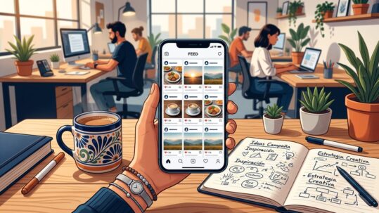 AI slop contenido inteligencia artificial marcas México feed redes sociales sin personalidad