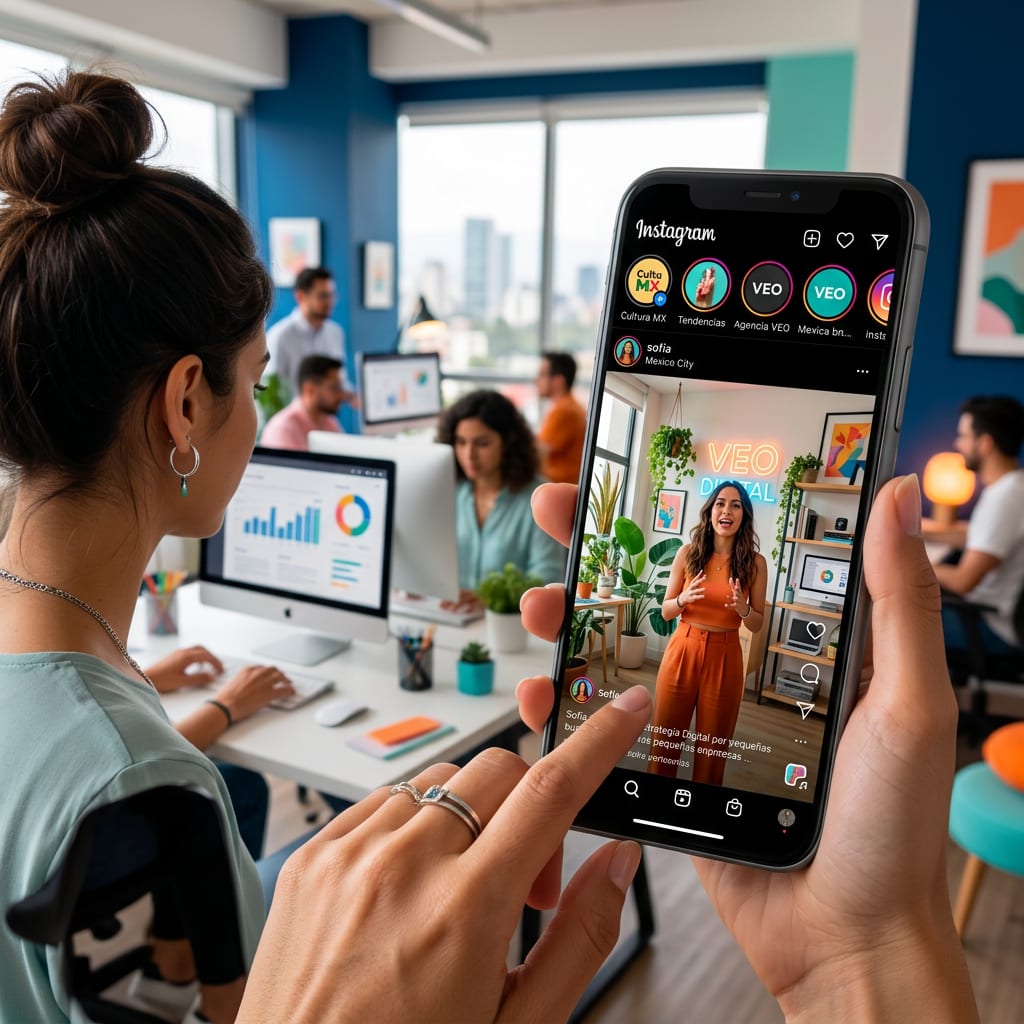 video vertical empresas México redes sociales Reels TikTok